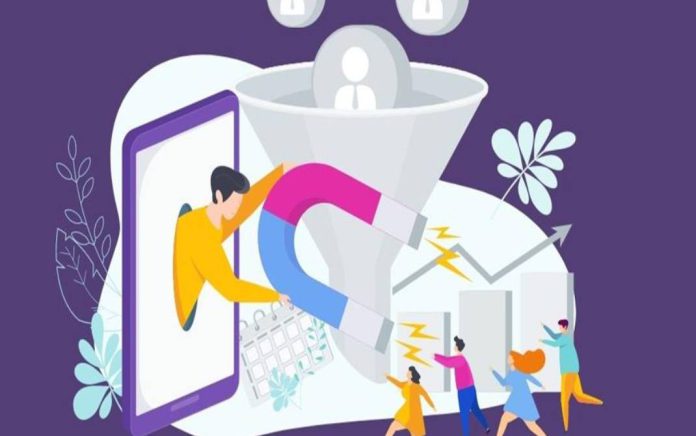 آنلاین تجارت الکترونیک بازاریابی آهن ربایی