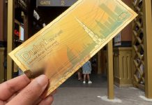 چاپ نخستین اسکناس با طلای ۲۴ عیار چاپ نخستین اسکناس