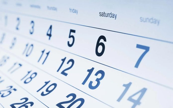 تقویم رسمی کشور