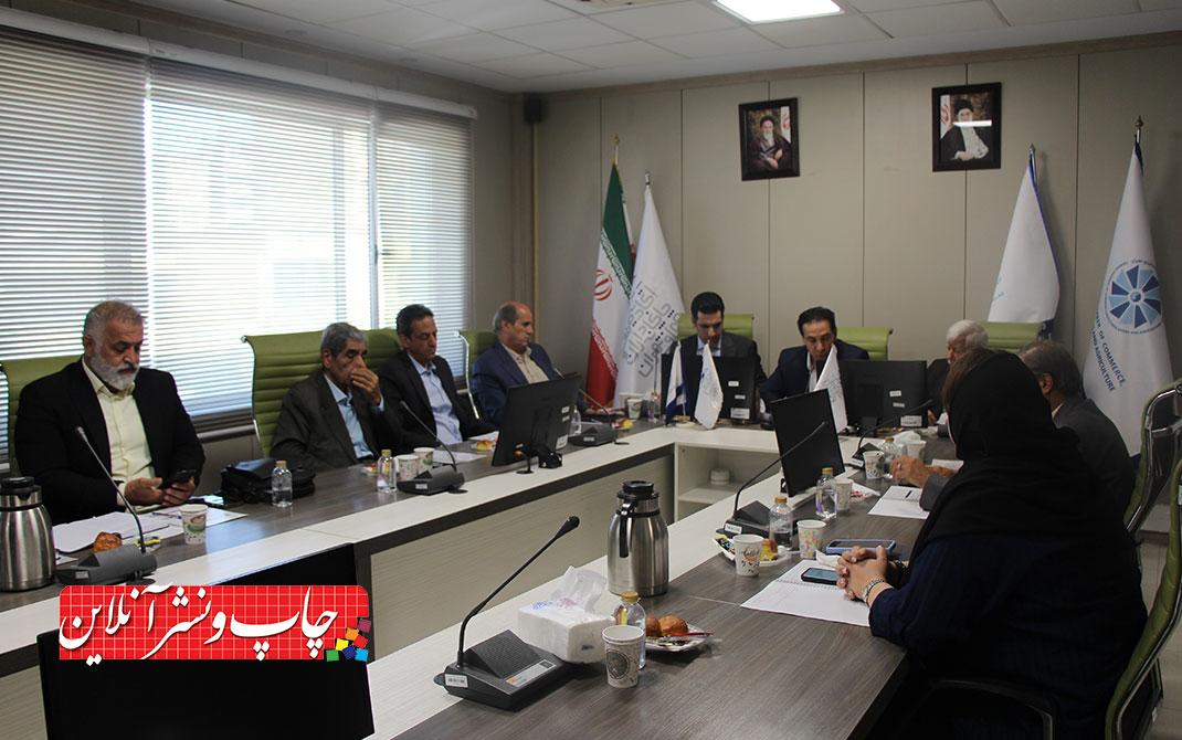 نشست خبری اتحادیه صنف چاپخانه داران و صحاف  تهران