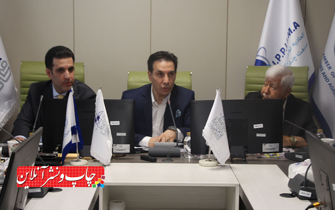 نشست خبری اتحادیه صنف چاپخانه داران و صحاف  تهران